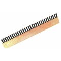 Gordon Brush 3/4" D 42" Length Single Spiral Single-Stem Horsehair Brushes w Ring 220-9